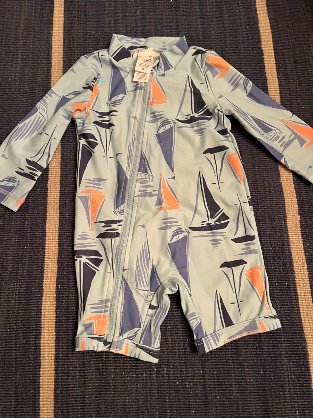 Carterβs swim onesie, 6M